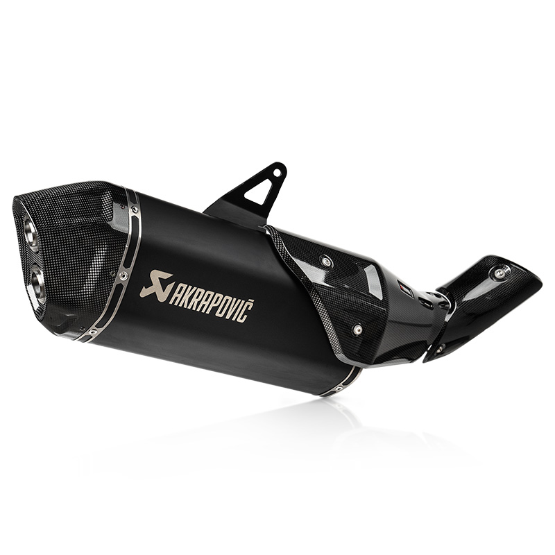 Akrapovic Titanio nero Omologato Slip On CRF1100L