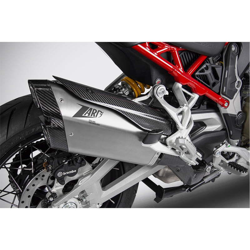 Zard Titanio Acciaio Racing Slip On Multistrada V4