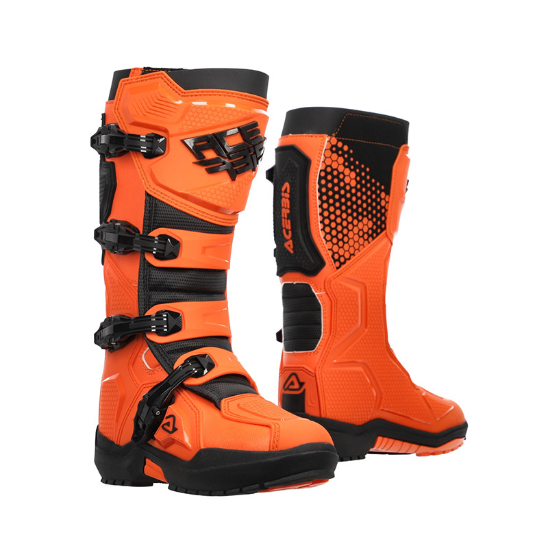 Acerbis Artiglio Boots Orange Black AC-0030006-209 Boots | MotoStorm