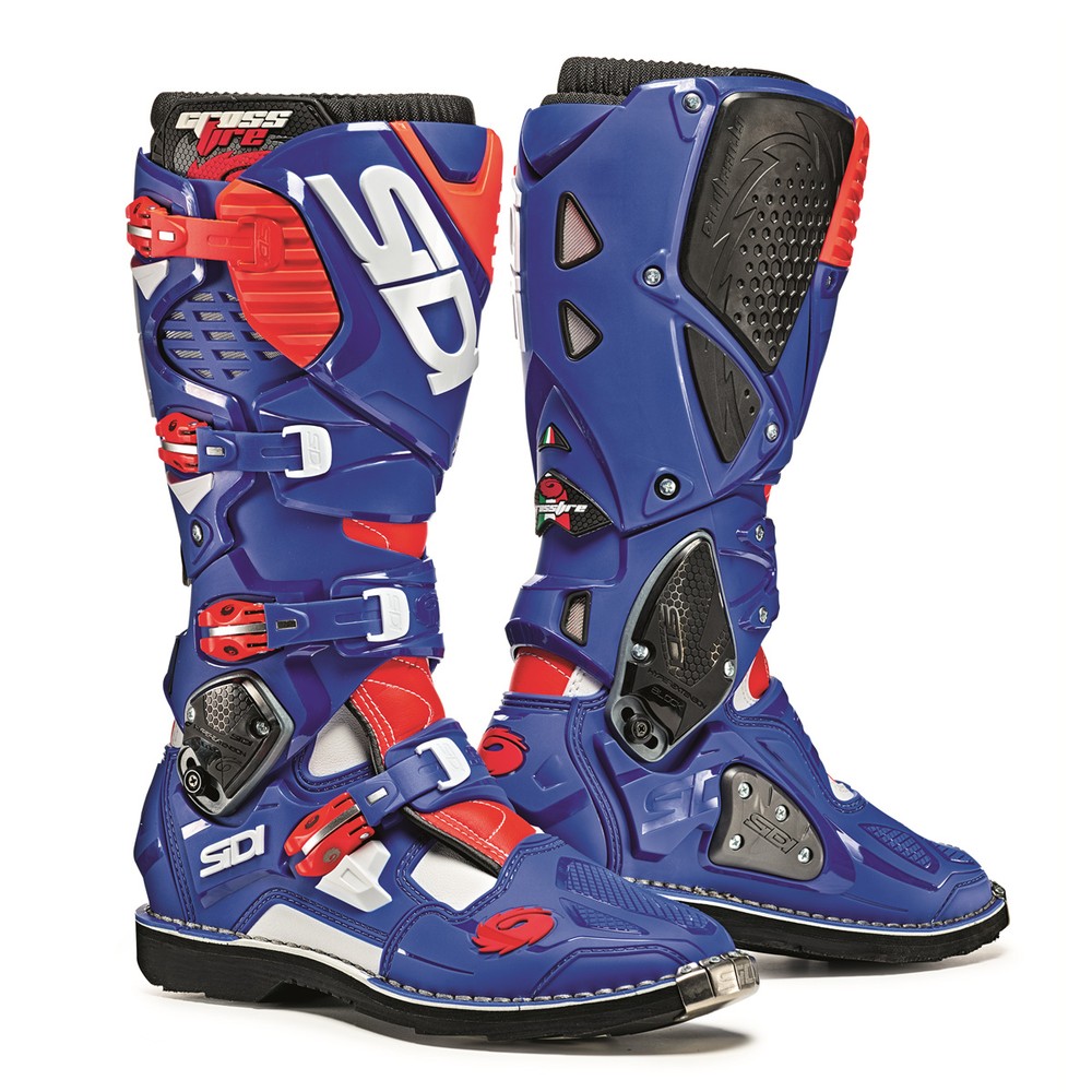 blue sidi boots