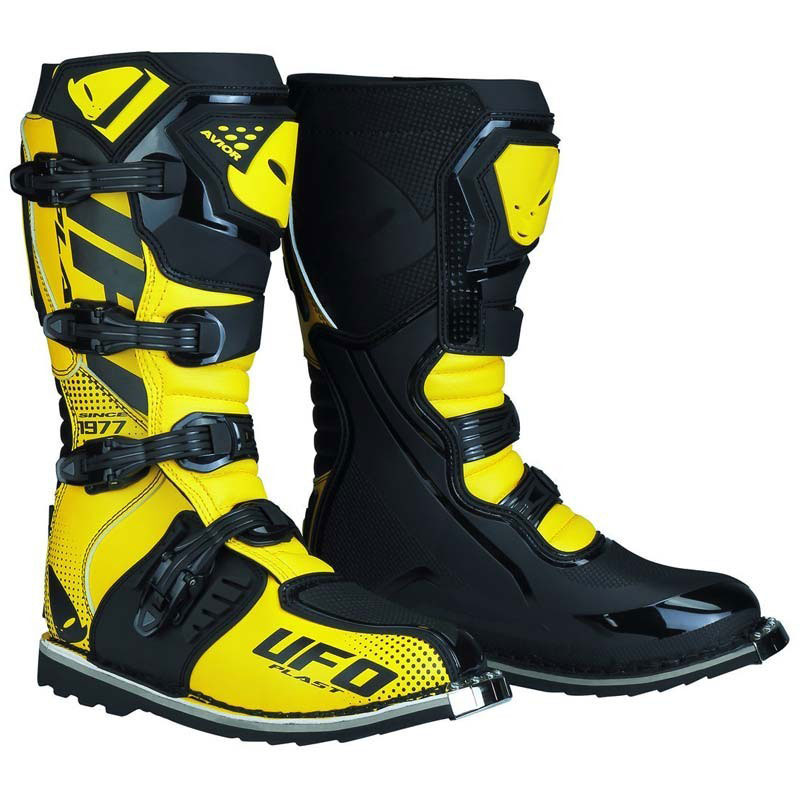 Ufo Avior Boots Black Yellow Bo003 D Boots Motostorm