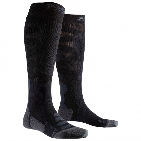 X-bionic Ski Silk Merino 4.0 Socks Black XS-SSKMW19U-B033 Underwear ...