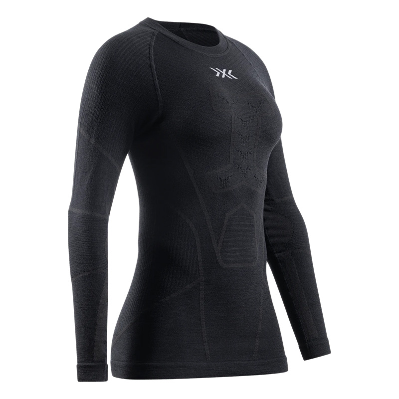 Maglia Donna X-Bionic Symbio Merino WMN opal nero