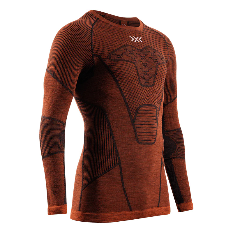 Maglia X-Bionic Symbio Merino clay