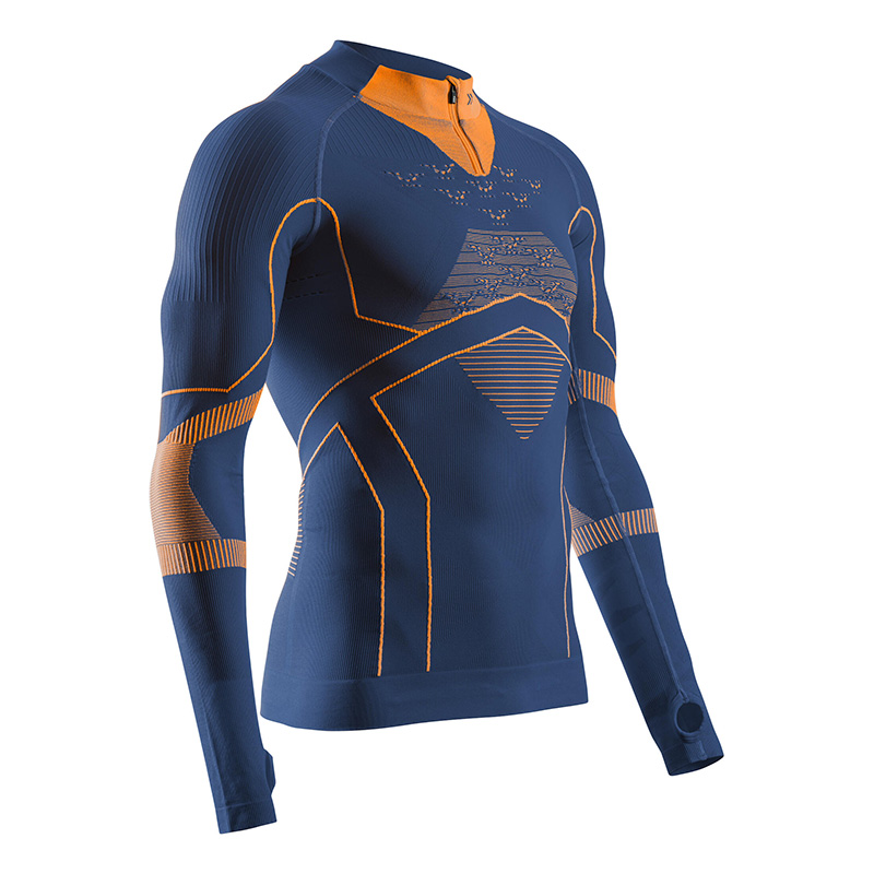 Maglia X-Bionic Energy Accumulator Light 1/2 Zip blu