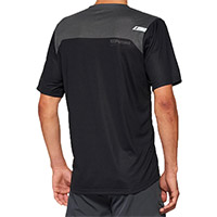 Maillot 100% Airmatic Ss Noir Anthracite