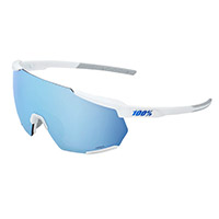100% Racetrap 3.0 Hiper Sunglasses White Black
