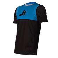 Camiseta Just-1 J Flex MTB SS Dual negro azul claro