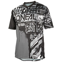 Camiseta O Neal Matrix Fr Ride V.24 negro gris