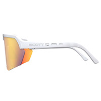 Scott Sport Shield Sunglasses White Red