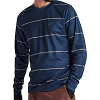 Camiseta Troy Lee Designs Flowline SS Revert azul
