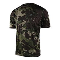 Camiseta Troy Lee Designs Flowline SS Covert army
