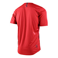 Maillot Mtb Troy Lee Designs Flowline Ss Rouge