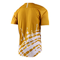 Troy Lee Designs Flowline Ss Big Spin Jersey Yellow