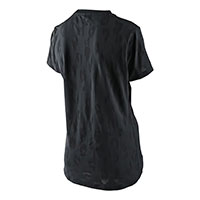 Camiseta Troy Lee Designs Lilium Jacquard SS negro