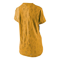 Camiseta Troy Lee Designs Lilium Jacquard SS naranja