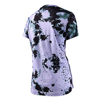 Camiseta Troy Lee Designs Lilium SS Acuarela lila