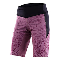 Pantalón corto Troy Lee Designs Luxe Micayla Gatto rosa