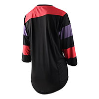 Camiseta dama Troy Lee Designs Travesuras Rugby rojo