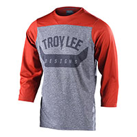 Camiseta Troy Lee Designs Ruckus Arc rojo
