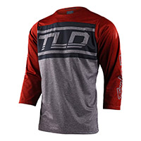 Camiseta Troy Lee Designs Ruckus Bars rojo