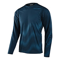 Maillot Troy Lee Designs Skyline Chill Waves Bleu