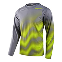 Maillot Troy Lee Designs Skyline Chill Waves Gris