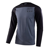 Maillot Troy Lee Designs Skyline Ls Mono Anthracite