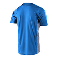 Camiseta Troy Lee Designs Skyline Signature SS azul
