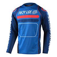 Camiseta Troy Lee Designs Sprint Drop In azul