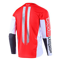 Maglia Troy Lee Designs Sprint Marker Ls Rosso - img 2