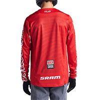 Maillot Troy Lee Designs Sprint Sram Shifted rojo - 2