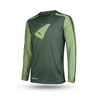 Camiseta manga larga Ufo Terrain LV1 verde