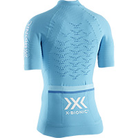 Camiseta X-Bionic Effektor 4.0 Mujer Zip SL azul