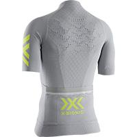 Camiseta X-Bionic Twyce 4.0 Women Cycling Zip SL gris