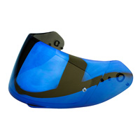 Scorpion Kdf14-2 Exo 390 Visor Mirrored Blue