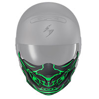 Scorpion Exo-combat Evo Samurai Mask Green