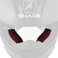 Shark Cheek Pads For Race-r Pro Bamboo Red