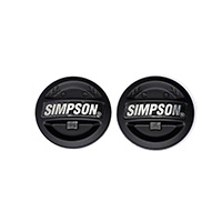 Simpson Darksome Visor Cover Black