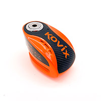 Kovix Knx10 Alarm Disc Lock Orange Fluo