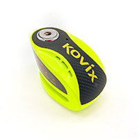 Kovix Knx10 Alarm Disc Lock Green Fluo
