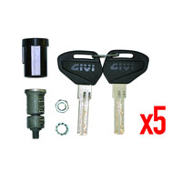 Givi Kit Security Lock Keys For 5 Bags Sl105