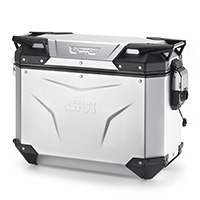 Givi Trekker Outback Evo 37 Smart Lock Sinistra Anodizzato