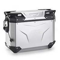 Givi Trekker Outback Evo 37 Smart Lock Derecho anodizado