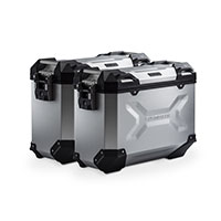 Sw Motech Trax Adv 37 Tracer 9 Cases Kit Silver