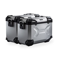 Sw Motech Trax Adv 45 Versys 1000 Cases Kit Silver