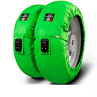 Calentador neumáticos Capit Suprema Vision M/L verde