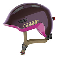 Abus Smiley 3.0 Ace Led Kid Helmet Royal Purple