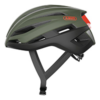 Casque Route Abus Stormchaser Olive Vert