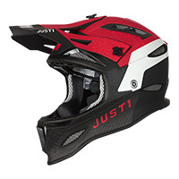 Casque Just-1 Jdh Mips Dual Rouge Blanc